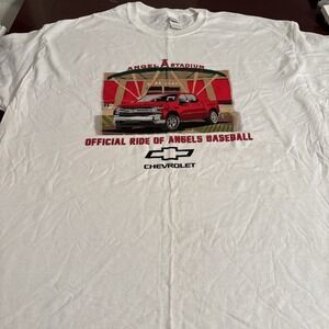 ANAHEIM ANGELS CHEVROLET T-SHIRT‎
